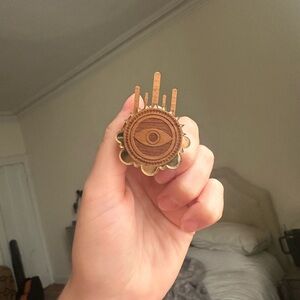 Funky handmade ring
